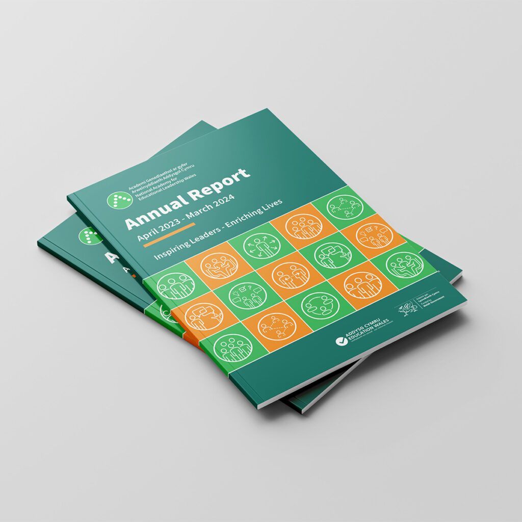 National Leadership Wales Annual Report Design
