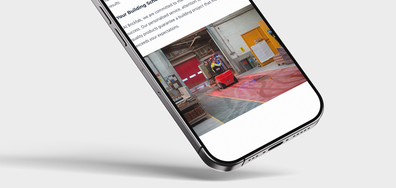Brickfab Website Design