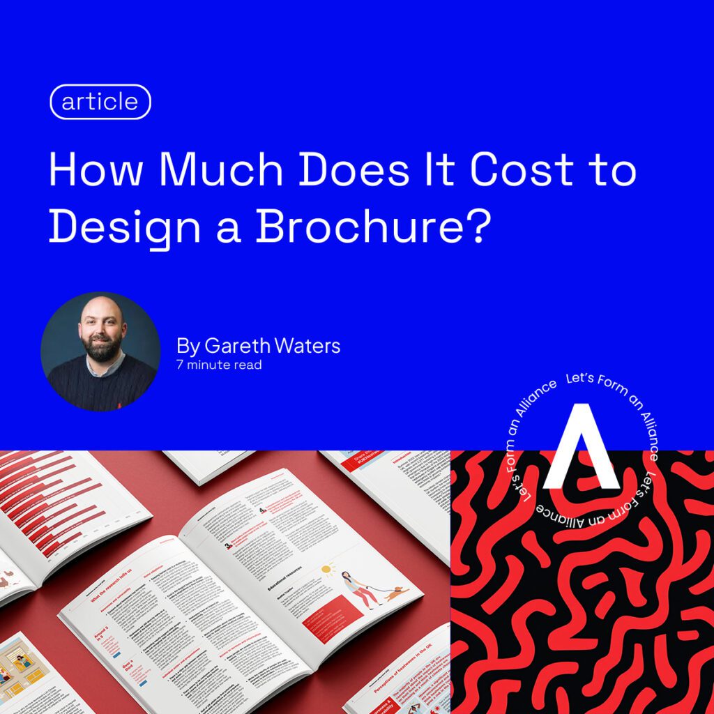 How much does it cost to design a brochure?