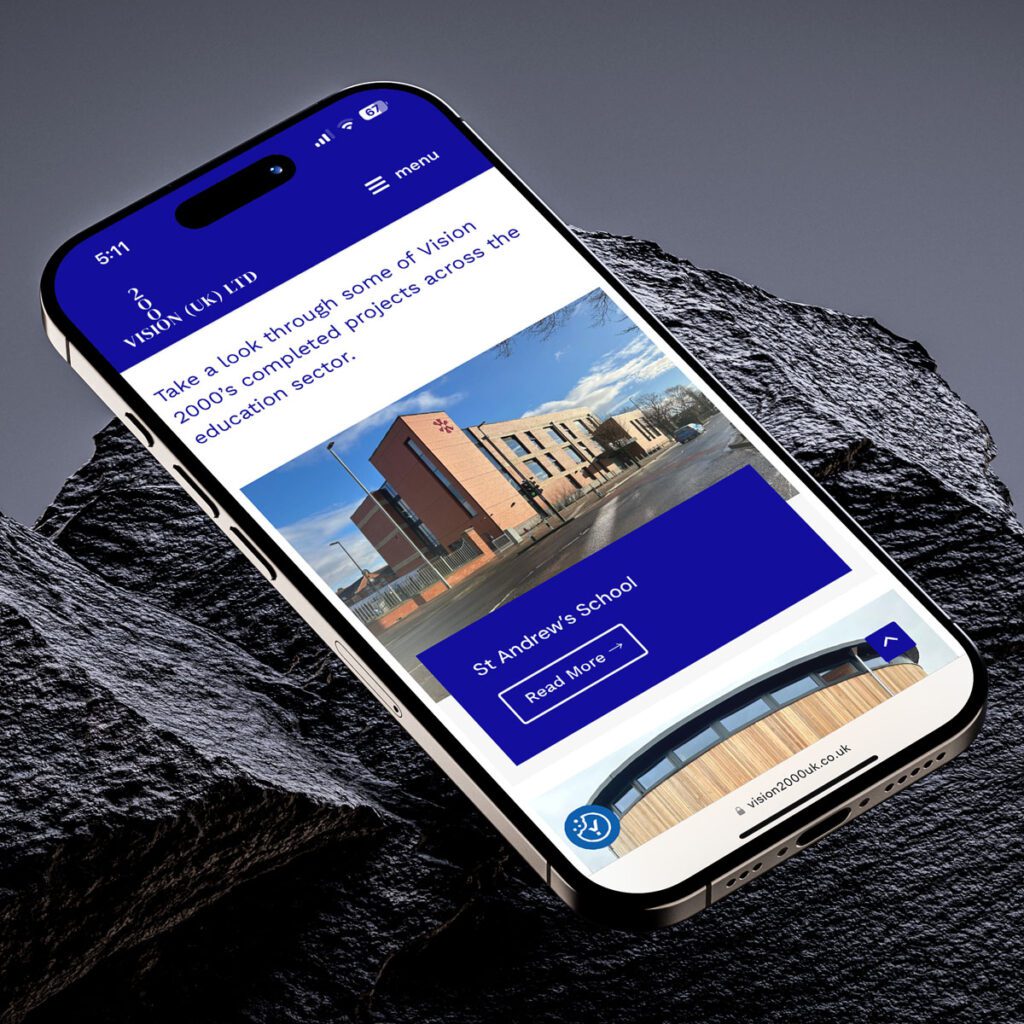 Vision 2000 UK website