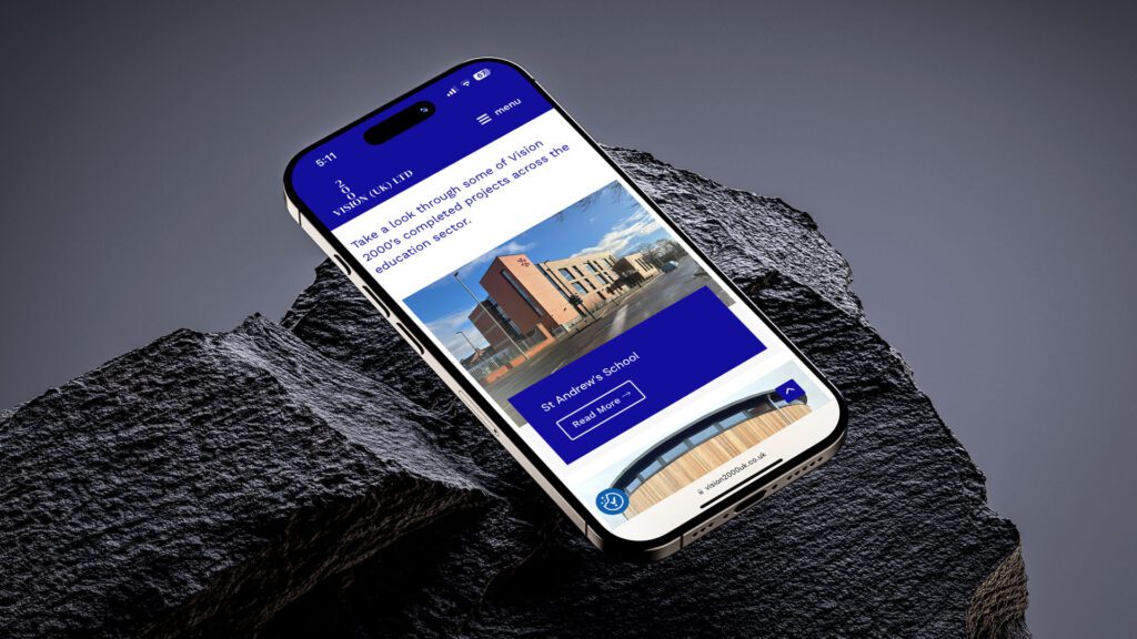 Vision 2000 UK website