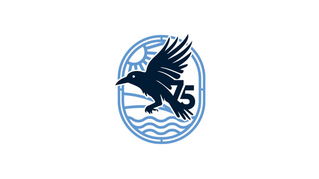 Cwmbran Logo 75th Anniversary