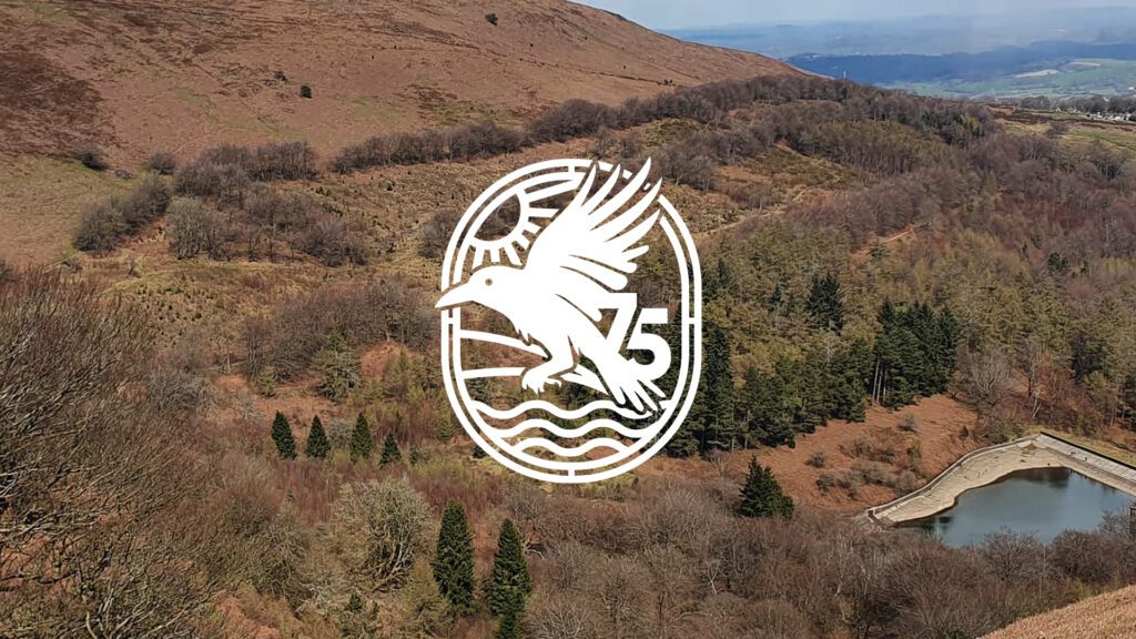 Cwmbran Logo 75th Anniversary