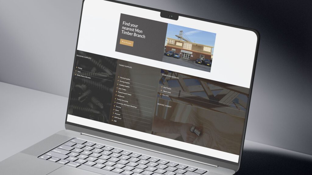 Mon Timber Newport Website Design