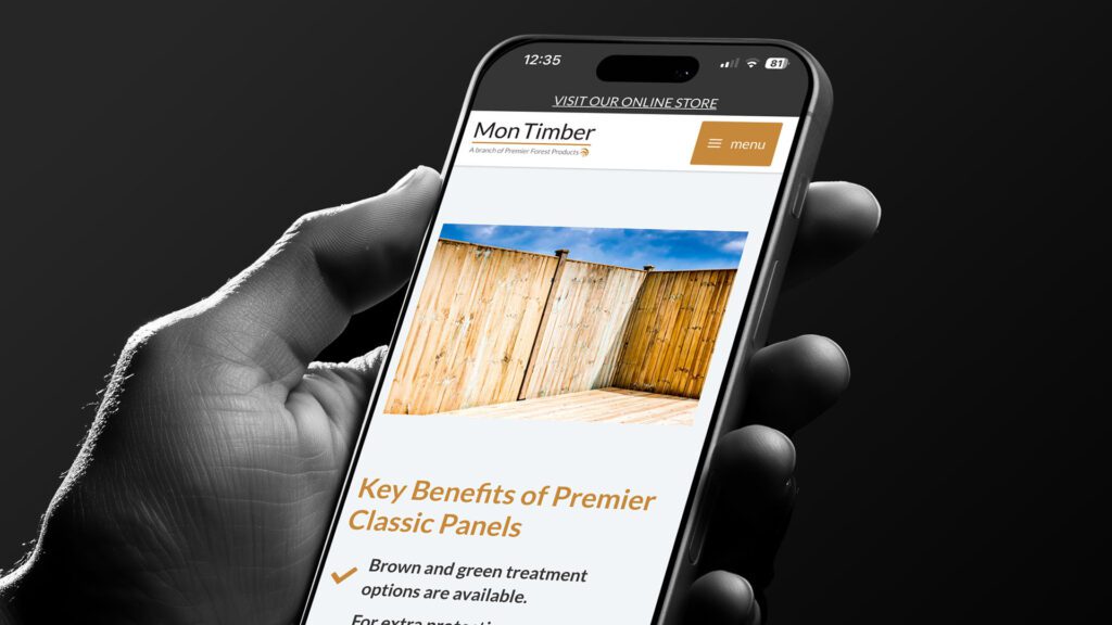 Mon Timber Newport Website Design