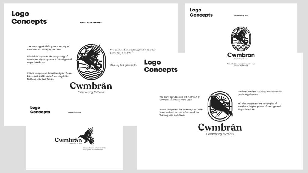 Cwmbran Logo Concepts